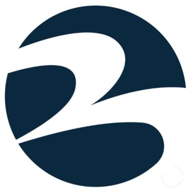 Busse Rundes Logo mit stilisiertem Wasser- und Wellenmotiv in dunkler Farbe.